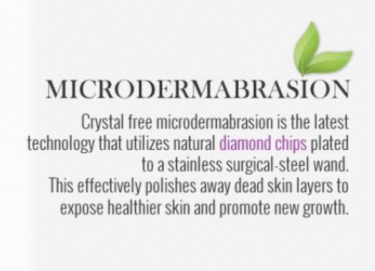 microdermabrasion text